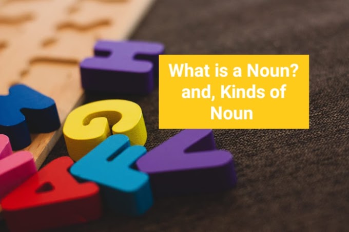 What is a Noun and Kinds of Noun