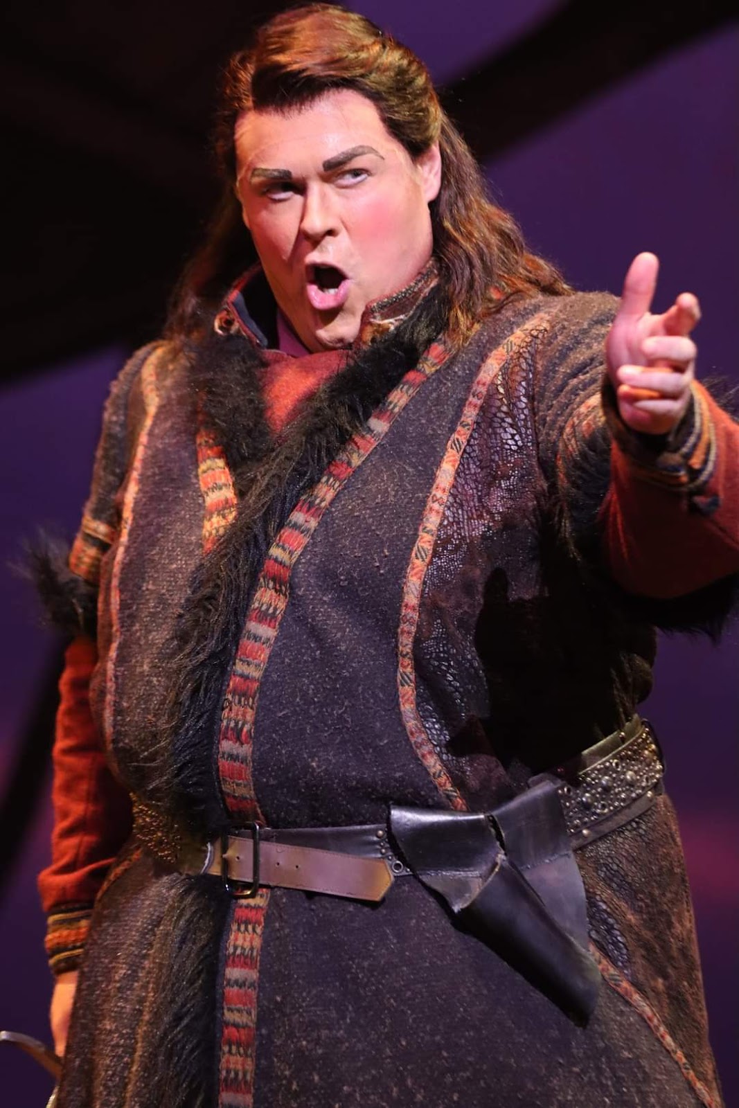 IN REVIEW: tenor BEN GULLEY as Manrico in Piedmont Opera's October 2023 production of Giuseppe Verdi's IL TROVATORE [Photograph © by Piedmont Opera]