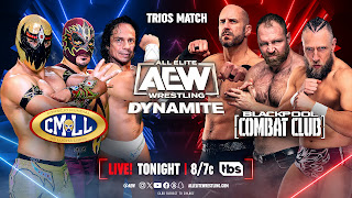 CMLL vs. Blackpool Combat Club en AEW Dynamite.