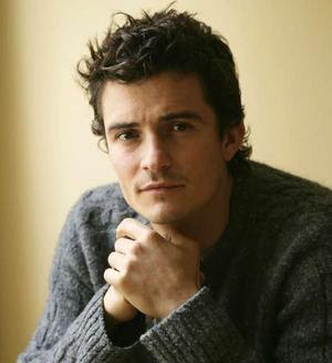 orlando bloom smiling