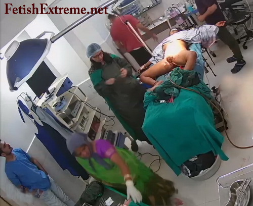 Video of a woman's surgery in a maternity hospital (Indian maternity hospital 42-44)