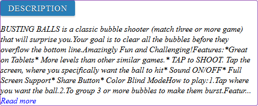 BUSTING BALLS game review