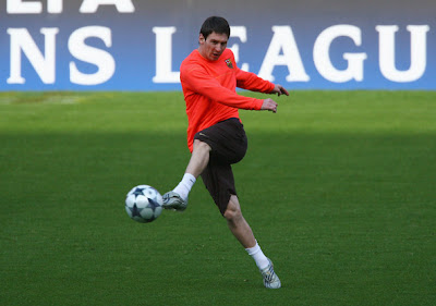 Messi returns a week early