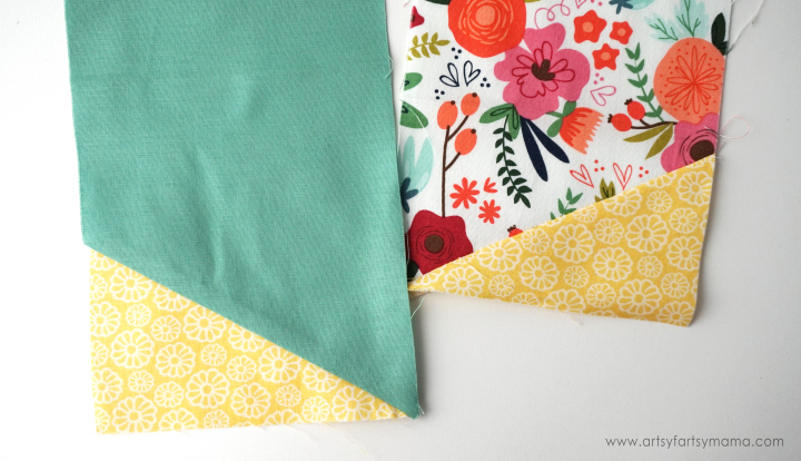 Creating a Half Hexi Quilt is easy when you use the Cricut Maker machine! #CricutMade