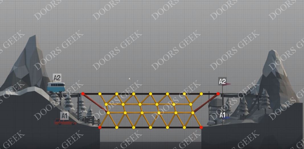 Poly Bridge Level 1 12 Double Decker Doors Geek