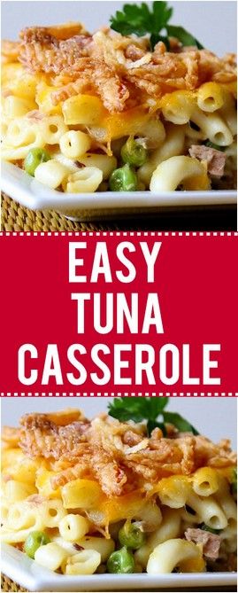 Easy Tuna Casserole Astuces Pour Femmes