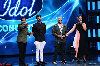 Sonakshi Sinha on Indian Idol to Promote movie Noor   IMG 1614.JPG