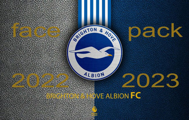New Facepack Brighton & Hove Albion 2022-2023 For eFootball PES 2021