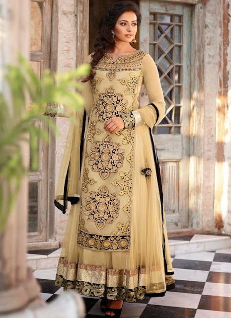 Sensational and Elegant Embroidered Anarkali Suit