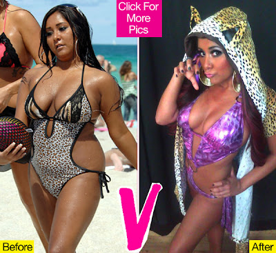 Snooki on Snooki Before After 98