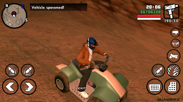 Auto Wear Helmet like GTA IV and GTA V Mod v2 gta san andreas android mod