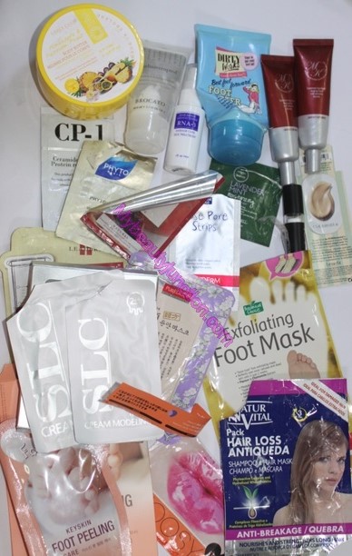 Beauty products emptied in July 2014 and quick reviews