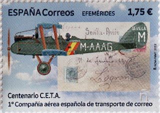 CENTENARIO C.E.T.A. PRIMERA COMPAÑÍA AÉREA DE TRASPORTE DE CORREO