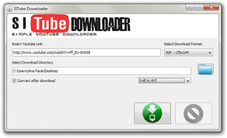 videos de YouTube con Simples YouTube Downloader