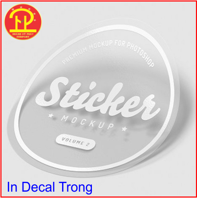 In Decal Trong Suốt Tại Bàu Bàng