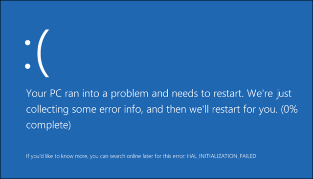 windows bsod hardware incompatibility