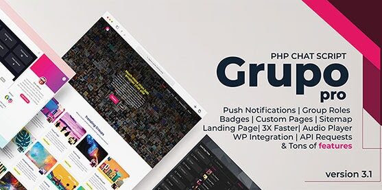 Grupo Pro v3.1 – Chat Room php Script [FREE DOWNLOAD]