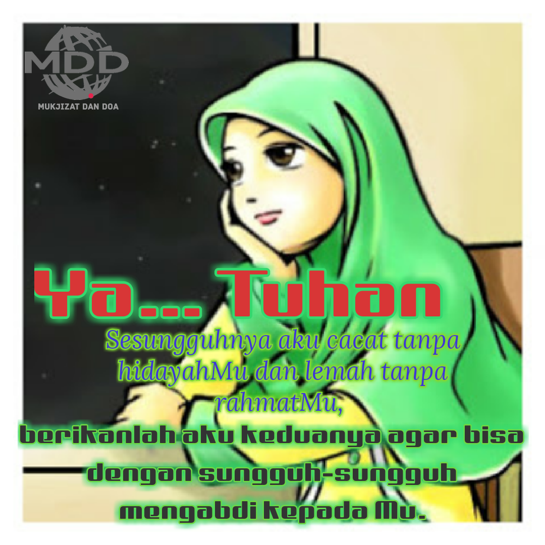 Kata Kata Doa Mutiara Kartun Muslimah Bergambar Kartun Muslim