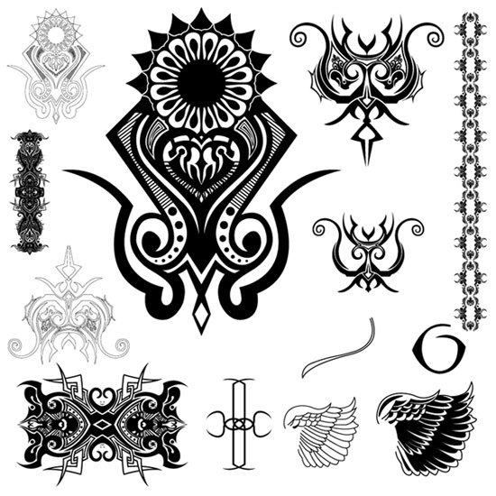 Plantilla de tatuajes de - Plantilla de tatuajes de dragones | Plantillas de 