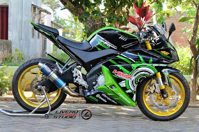 Foto Gambar Modifikasi Motor Vixion