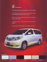 Brosur Toyota New Alphard