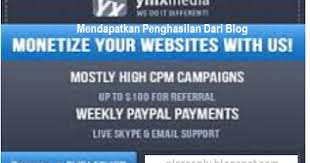 Cara pasang 5 iklan Yllixmedia pada blog