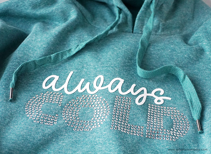 Free "Always Cold" SVG Cut File