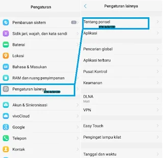 Cara cek RAM Vivo