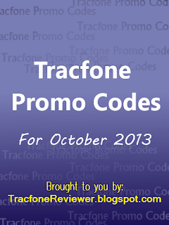 tracfone promo codes october 2013