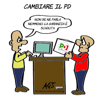 pd, minoranza pd, cambiare il pd, vignetta, satira