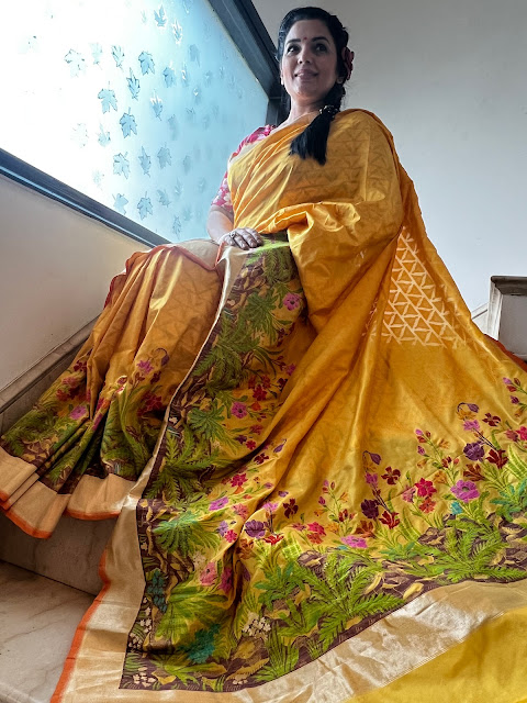 Elegance Redefined: The Allure of Mushroo Silk Tanchoi Sarees