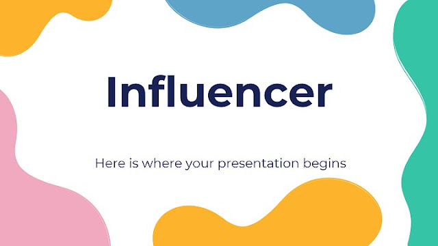 Template PowerPoint Influencer