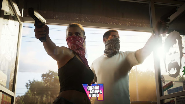 GTA VI Characters Julia and Jason HD Wallpaper