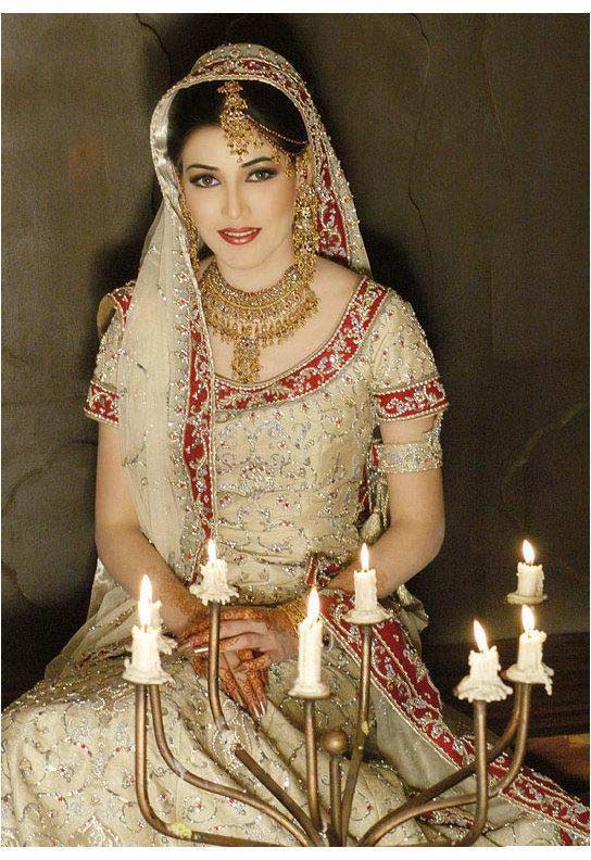 White Indian Bridal Dresses