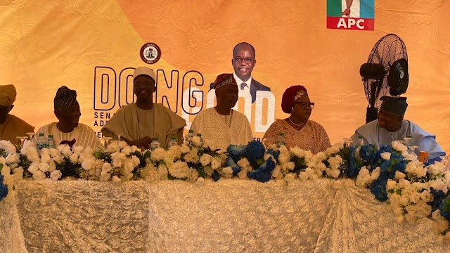 Eid-El-Fitr:  Senator Tokunbo Abiru Celebrates With  Leaders; Presents Outstanding Achievements In 16 Months*Read His Speech Here