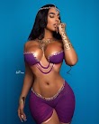 Hottest on Social Media wearing NOTHING but Body Paint – Sexy Ayisha Diaz Showing off
