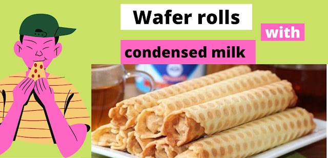 Wafer rolls making |cooking| food|