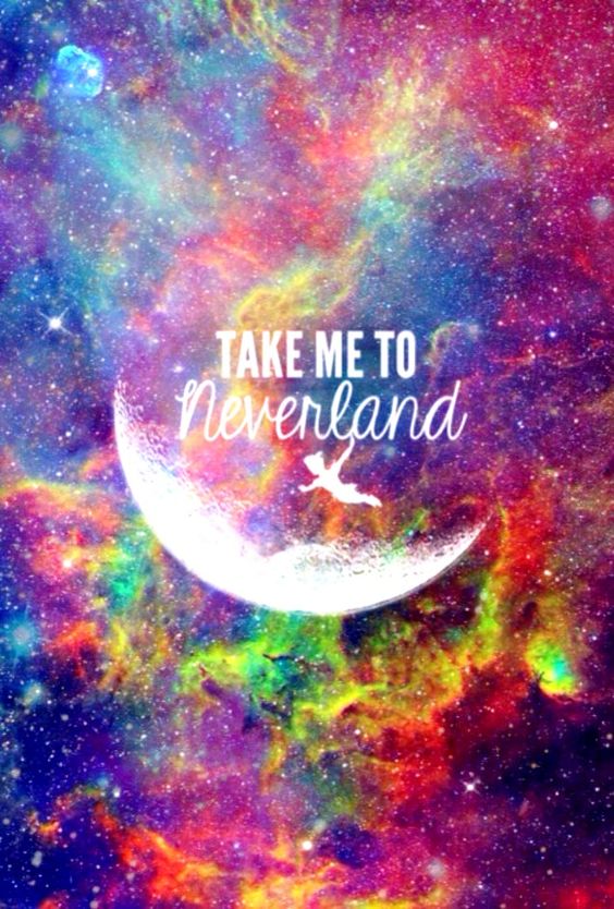 Take Me To Neverland Mobile Wallpaper Papel De Parede Imagem