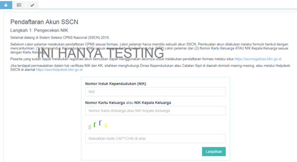 tata cara pendaftaran cpns 2018