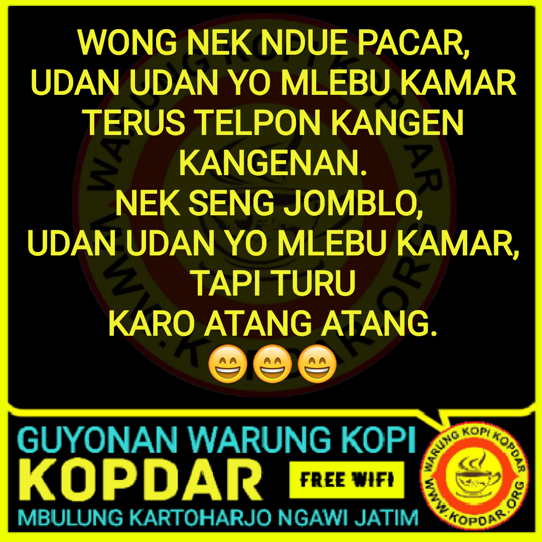 GAMBAR KATA KATA LUCU WARUNG KOPDAR WARUNG KOPI KOPDAR