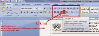 Cara Mengatur Paragraf Di Micrososft Word 2007