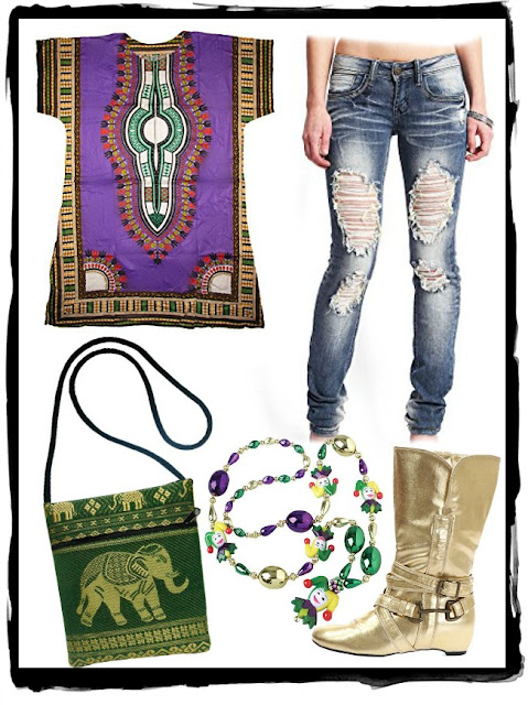 Bohemian Mardi Gras {Mardi Gras Fashion}