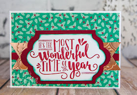 Wonderful Year Christmas Card made using supplies from Stampin' Up! UK which you can buy here