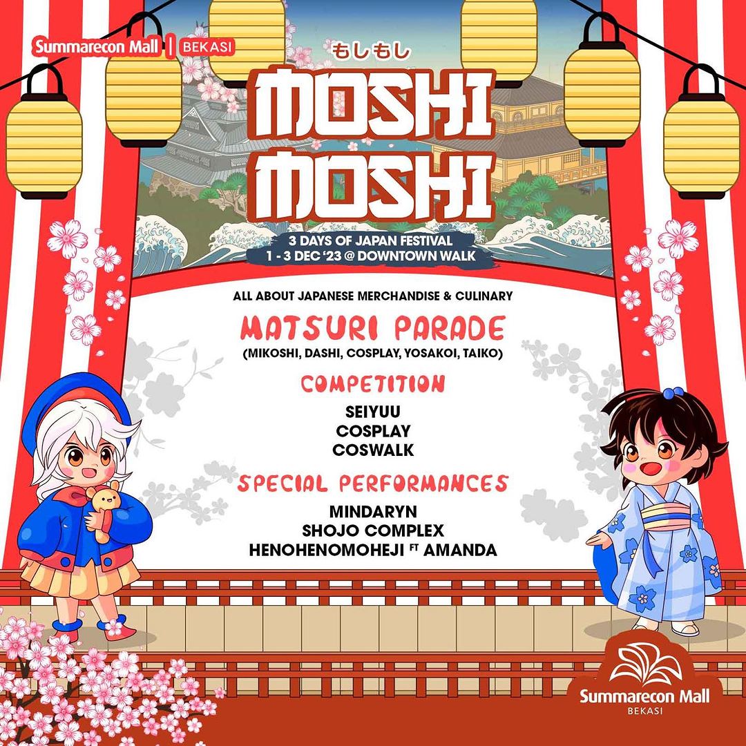 SUMMARECON MAL BEKASI 3 DAYS OF JAPAN FESTIVAL