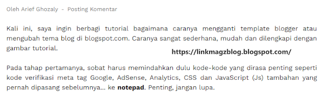 Google Fonts Terbaik untuk LinkMagz Blogger Template