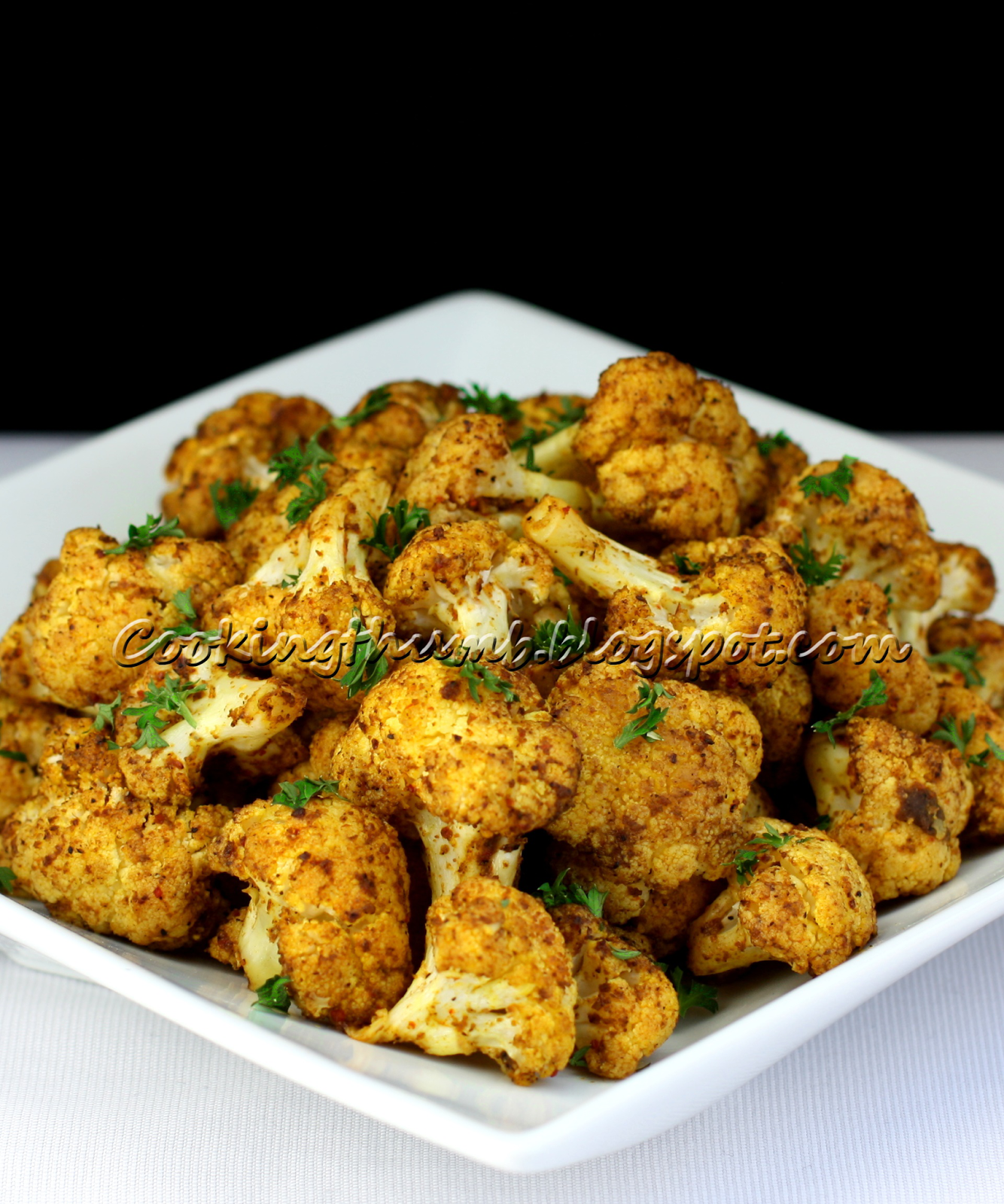 Baked Spiced Cauliflower