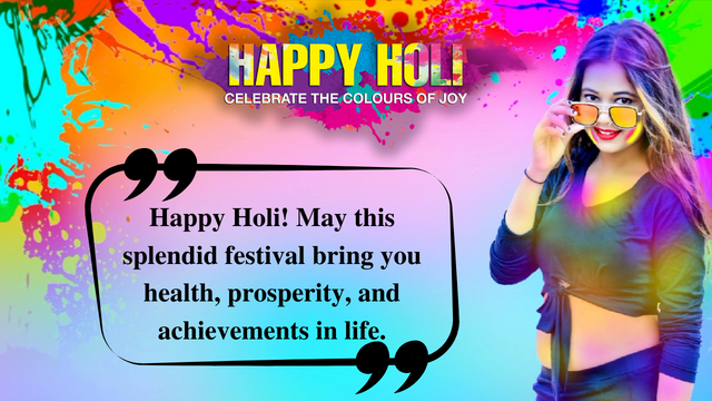 Holi Wishes In English