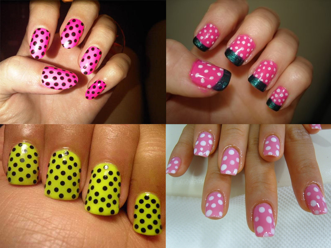 nail art on your nails paint simple objects and designs