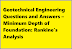 Geotechnical Engineering Questions and Answers – Minimum Depth of Foundation: Rankine’s Analysis