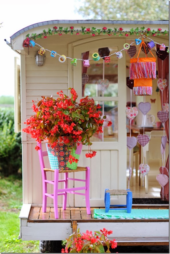 interior design of home for Valentine's Day